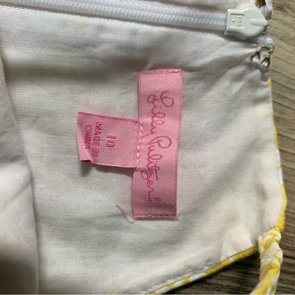 Lilly Pulitzer Yellow Tank Top